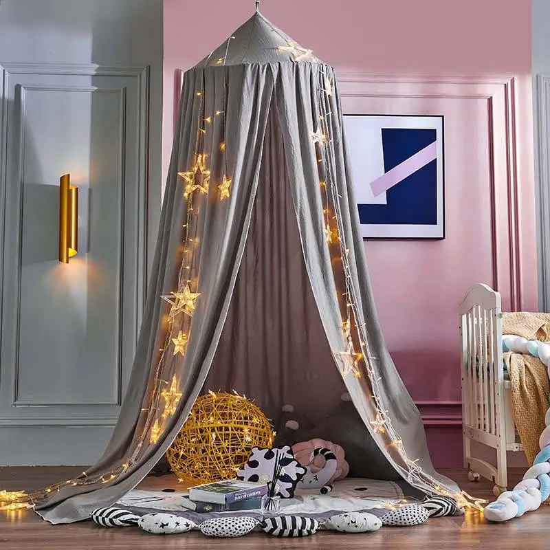 Ciel de lit bébé | Voilage doux pour créer un cocon apaisant - Mes Essentiels Bébé