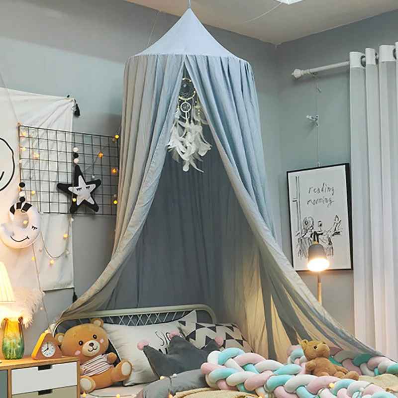 Ciel de lit bébé | Voilage doux pour créer un cocon apaisant - Mes Essentiels Bébé