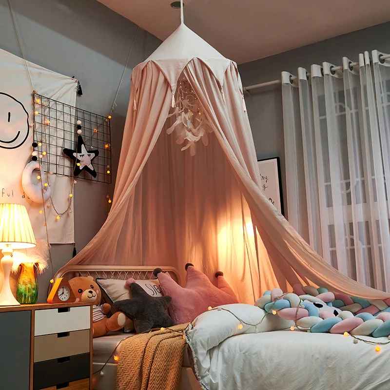 Ciel de lit | Cocon Magique Rose - Mes Essentiels Bébé