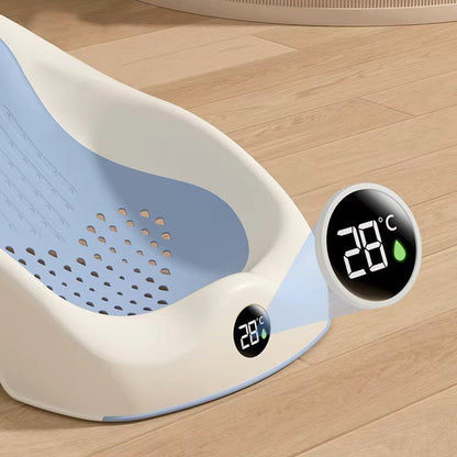 Baignoire bébé - SmartFoldBabyTub™ - Bleu - Mes Essentiels Bébé
