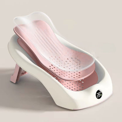 Baignoire bébé - SmartFoldBabyTub™ - Rose - Mes Essentiels Bébé