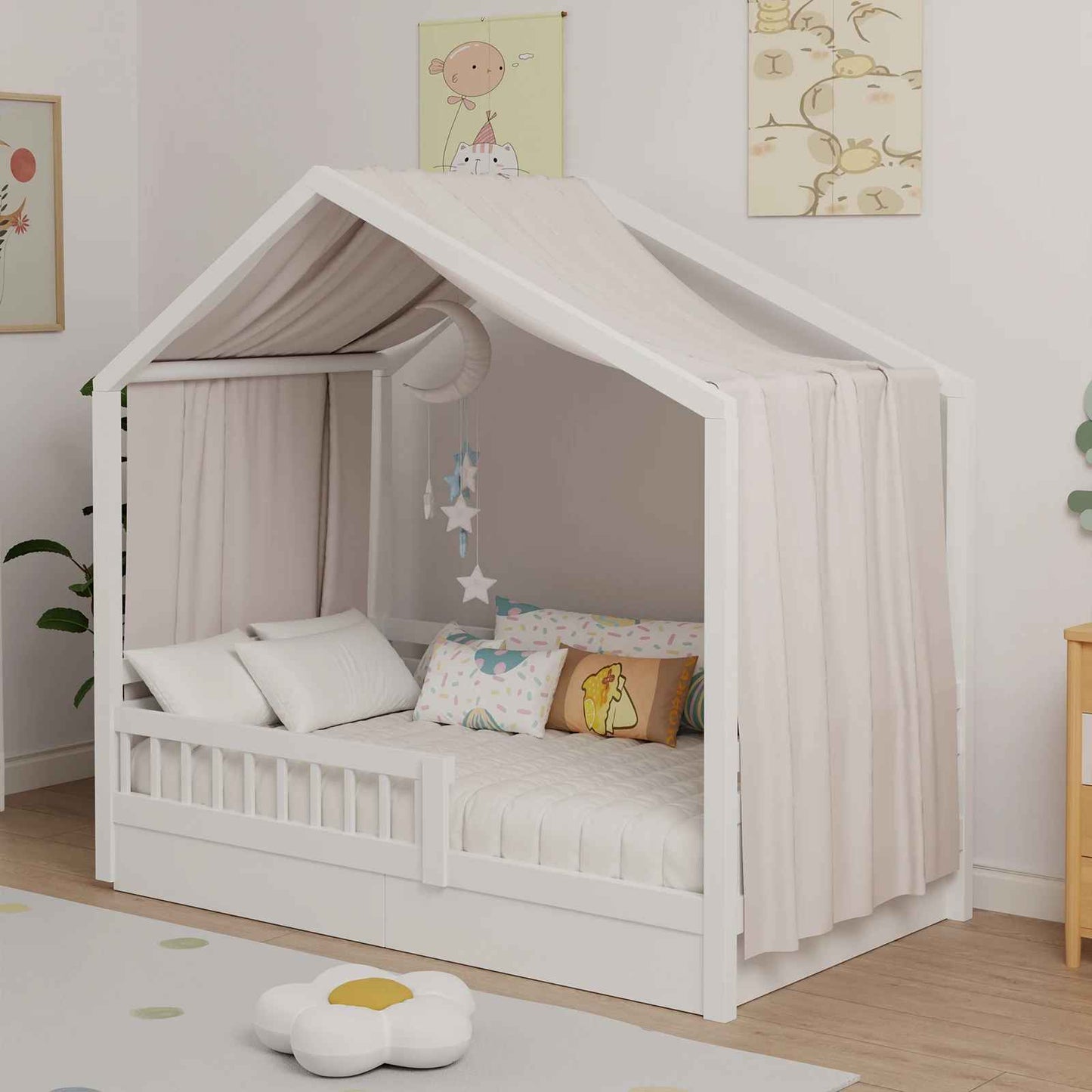 Ciel de lit cabane | Douce Nuit - Mes Essentiels Bébé