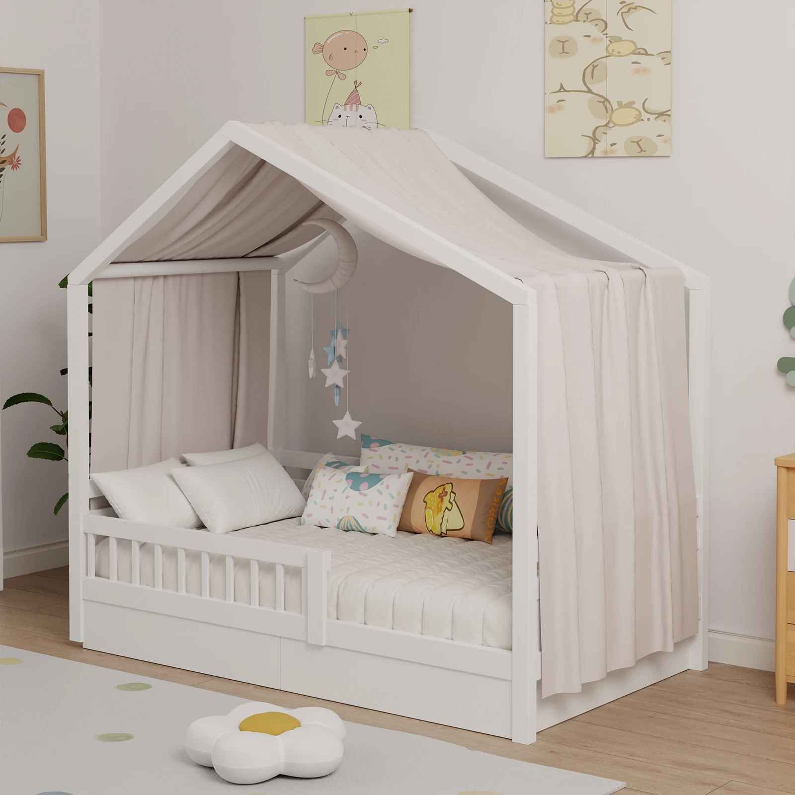 Ciel de lit cabane | Douce Nuit - Mes Essentiels Bébé