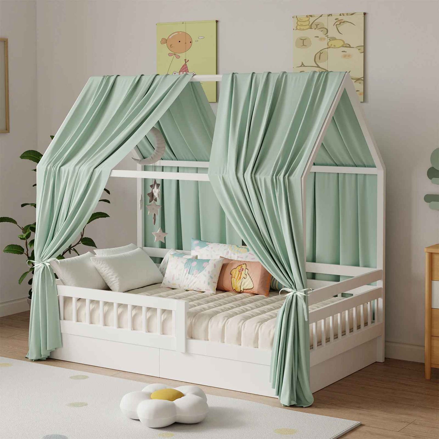 Ciel de lit cabane | Douceur Nocturne - Mes Essentiels Bébé