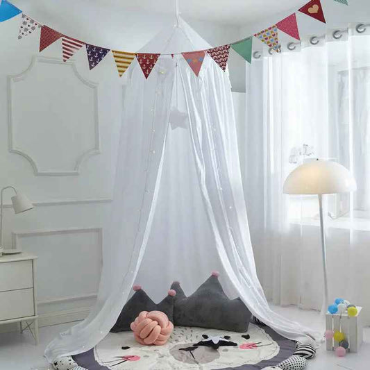 Ciel de lit | Cocon Magique Blanc - Mes Essentiels Bébé