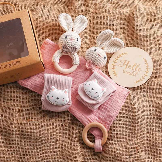 Coffret Naissance Premium | Éveil Naturel - Mes Essentiels Bébé