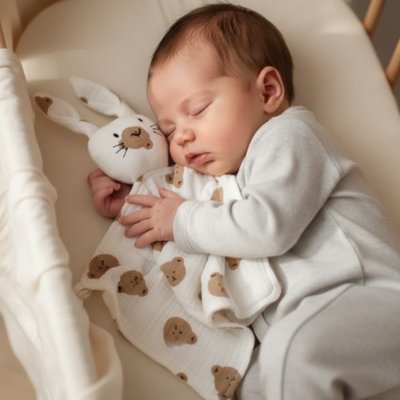 Doudou lapin apaisant | Douceur Nuit - Mes Essentiels Bébé