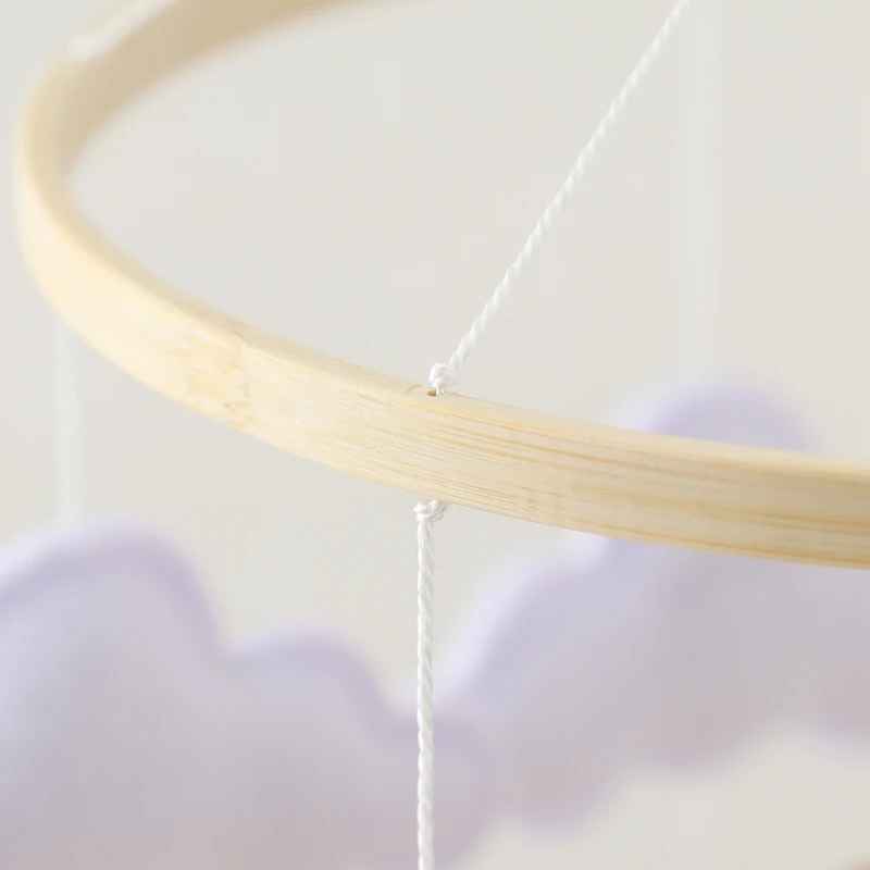 Mobile bébé | Ours sur la Lune Rose - Mes Essentiels Bébé