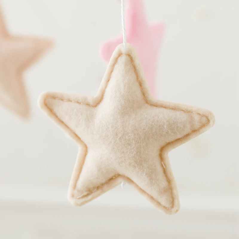 Mobile bébé | Ours sur la Lune Rose - Mes Essentiels Bébé