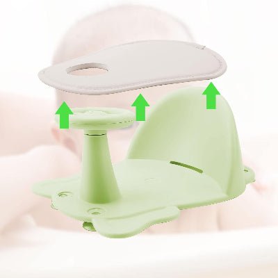 SIEGE DE BAIN BEBE - BabyBathGuard™ - Vert - Mes Essentiels Bébé