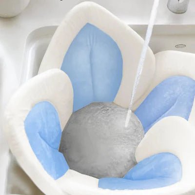 SIEGE DE BAIN BEBE - BloomBath™ - Bleu - Mes Essentiels Bébé
