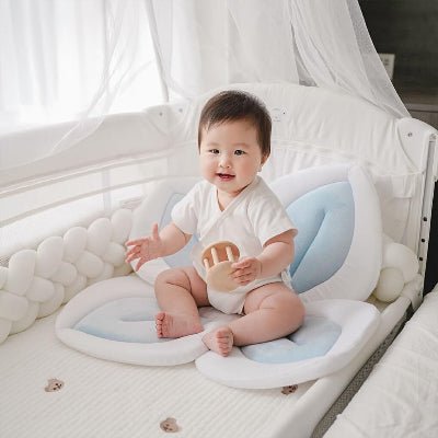 SIEGE DE BAIN BEBE - BloomBath™ - Bleu - Mes Essentiels Bébé