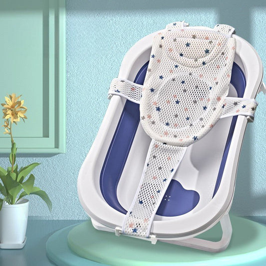 Transat de Bain Bébé - BabyBathMeshSupport™ - Blanc - Mes Essentiels Bébé
