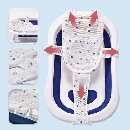 Transat de Bain Bébé - BabyBathMeshSupport™ - Blanc - Mes Essentiels Bébé